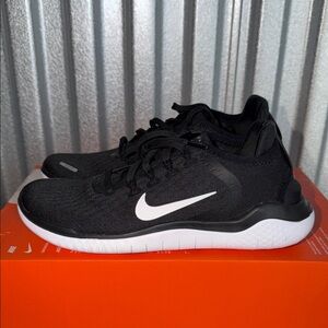 Nike Free Run 2018 Black White 942836-001 Men’s Size 7